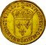France Louis D'or Louis XIV 1691 B KM# 278.2 SIT NOMEN DOMINI BENEDICTVM 1691 B coin reverse
