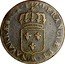France Sol Louis XV 1720 AA KM# 439.2 FRANCIÆ ET AA NAVARRÆ REX 17 20 coin reverse