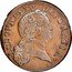 France Sol Louis XV 1722 H KM# 439.5 LUDOVICUS XV DEI GRATIA coin obverse