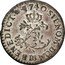 France Sol Louis XV 1740 BB KM# 501.3 SIT NOM DOM BB BENEDICT 1740 coin reverse