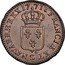 France Sol Louis XV 1771 S KM# 545.10 FRANCIÆ ET S NAVARRÆ REX 17 71 coin reverse