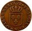 France Sol Louis XV 1772 V KM# 545.11 FRANCIÆ ET V NAVARRÆ REX 17 72 coin reverse