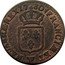 France Sol Louis XVI 1780 W KM# 578.16 FRANCIÆ ET W NAVARRÆ REX 17 80 coin reverse