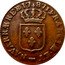 France Sol Louis XVI 1787 Cow KM# 579 FRANCIÆ ET NAVARRÆ RE BD 17 87 coin reverse