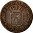 France Sol Louis XVI 1789 K KM# 578.8 FRANCIÆ ET K NAVARRÆ REX 17 89 coin reverse