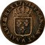 France Sol Louis XVI 1791 A (he) KM# 578.1 FRANCIÆ ET A NAVARRÆ REX 17 91 coin reverse