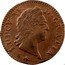 France Sol (Louis XV) KM# 545.5 LUDOV XV D GRATIA coin obverse