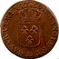France Sol (Louis XV) KM# 545.5 FRANCIÆ ET D NAVARRÆ REX 17 69 coin reverse