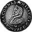 France Teston Philip William 1607 KM# 15 PHILIP. G. I. D. G. PRINC. AVRA. COM.NAS coin obverse