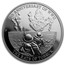 Australia 1 Dollar 75th Anniv of WWII - Rats of Tobruk 2016 75TH ANNIVERSARY OF WWII THE RATS OF TOBRUK 1 OZ 999 SILVER P JM coin reverse