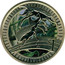 Australia 1 Dollar Animal Athletes - Rhinoceros Beetle 2012 KM# 1813 $1 P coin reverse