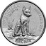 Australia 1 Dollar Archie the Dingo 2017 Frosted Unc ONE DOLLAR 1 OZ .999 AG AUSTRALIA ZOO ARCHIE TD coin reverse