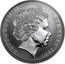 Australia 1 Dollar Australian Kangaroo 2001 KM# 590 ELIZABETH II AUSTRALIA 2001 IRB coin obverse