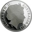Australia 1 Dollar Australian Kangaroo 2012 KM# 1737 ELIZABETH II AUSTRALIA 2012 IRB coin obverse