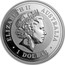 Australia 1 Dollar Australian Kookaburra 2005 KM# 883a ELIZABETH II AUSTRALIA 1 DOLLAR IRB coin obverse