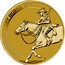 Australia 1 Dollar Australian Light Horse 2017 AUSTRALIAN LIGHT HORSE WWI P AH coin reverse