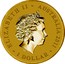 Australia 1 Dollar Bush babies - Kangaroo 2011 KM# 1576 ELIZABETH II AUSTRALIA 2011 1 DOLLAR IRB coin obverse