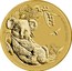 Australia 1 Dollar Bush Babies - Koala 2011 KM# 1572 AUSTRALIAN KOALA P EM coin reverse