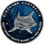 Australia 1 Dollar Discover Australia - Great White Shark 2011 KM# 1552 DISCOVER AUSTRALIA 2011 GREAT WHITE SHARK 1 OZ 999 SILVER P DB coin reverse