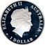 Australia 1 Dollar Discover Australia - Kookaburra 2011 KM# 1546 ELIZABETH II AUSTRALIA 1 DOLLAR IRB coin obverse