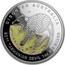 Australia 1 Dollar Discover Australia - Tasmanian Devil 2011 KM# 1540 DISCOVER AUSTRALIA 2011 TASMANIAN DEVIL 1 OZ 999 SILVER P DB coin reverse