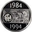 Australia 1 Dollar Dollar Decade 2004 1984 1994 coin reverse