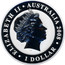 Australia 1 Dollar Koala Gilded 2008 Proof ELIZABETH II AUSTRALIA 2008 1 DOLLAR IRB coin obverse