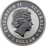 Australia 1 Dollar Koalas on a tree branch 2011 P KM# 1689 ELIZABETH II AUSTRALIA 1 DOLLAR IRB coin obverse