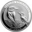 Australia 1 Dollar Kookaburras 2017 AUSTRALIAN KOOKABURRA 2017 1 OZ 999 SILVER P NM coin reverse