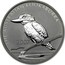 Australia 1 Dollar The Australian Kookaburra 2007 KM# 889 THE AUSTRALIAN KOOKABURRA 2007 1 OZ 999 SILVER JG coin reverse