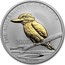 Australia 1 Dollar The Australian Kookaburra 2007 KM# 889a THE AUSTRALIAN KOOKABURRA 2007 1 OZ 999 SILVER JG coin reverse