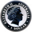 Australia 1 Dollar The Australian Kookaburra 2009 KM# 1292 ELIZABETH II AUSTRALIA 1 DOLLAR IRB coin obverse