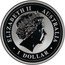 Australia 1 Dollar The Australian Kookaburra 2009 KM# 1287 ELIZABETH II AUSTRALIA 1 DOLLAR IRB coin obverse