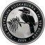 Australia 1 Dollar The Australian Kookaburra 2009 KM# 1287 THE AUSTRALIAN KOOKABURRA 1 OZ. 999 SILVER 2009 P20 coin reverse