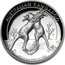 Australia 1 Dollar Two Playing Kangaroos 2010 KM# 1457 AUSTRALIAN KANGAROO 2010 1 OZ 999 SILVER P coin reverse