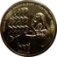 Australia 1 Dollar Wool Industry 2011 KM# 1503 RIDING ON THE SHEEP'S BACK - AUSTRALIAN WOOL 1 DOLLAR coin reverse