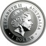 Australia 1 Dollar Year of the Goat 2003 KM# 665 ELIZABETH II AUSTRALIA 1 DOLLAR IRB coin obverse