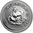Australia 1 Dollar Year of the Goat 2003 KM# 665 2003 1 OZ 999 SILVER SA coin reverse
