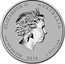 Australia 1 Dollar Year of the Monkey 2016 ELIZABETH II AUSTRALIA 1 OZ 999 SILVER 2016 1 DOLLAR IRB coin obverse