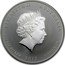 Australia 1 Dollar Year of the Snake 2013 KM# 1831 ELIZABETH II AUSTRALIA 1 OZ 999 SILVER 2013 1 DOLLAR IRB coin obverse
