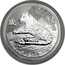 Australia 1 Dollar Year of the Tiger 2010 Proof KM# 1317 YEAR OF THE TIGER P coin reverse
