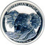 Australia 10 Cents Koala 2014 P AUSTRALIAN KOALA P 2014 1/10OZ 999 SILVER coin reverse