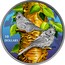 Canada 10 Dollars Birds Among Nature's Colors. Tufted Titmouse 2017 Proof 10 DOLLARS DCW coin reverse