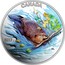 Canada 10 Dollars Iconic Canada. The Beaver 2017 Proof CANADA 2017 GL coin reverse