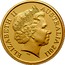 Australia Ten Dollars Two kangaroos 2011 Proof KM# 1522 ELIZABETH II AUSTRALIA 2011 coin obverse