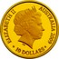 Australia 10 Dollars Year of the Ox 2009 Proof KM# 1079 ELIZABETH II AUSTRALIA 2009 10 DOLLARS IRB coin obverse