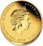 Australia 15 Dollars Year of the Tiger 2010 KM# 1321 ELIZABETH II AUSTRALIA 1/10 OZ 9999 GOLD 2010 15 DOLLARS IRB coin obverse