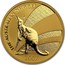 Australia 100 Dollars Australian Kangaroo 2007 P KM# 1779 THE AUSTRALIAN NUGGET 1 OZ 9999 GOLD 2007 coin reverse