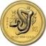 Australia 1000 Dollars Year of the Snake 2001 KM# 705 2001 10 OZ 9999 GOLD coin reverse