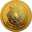 Australia 1000 Dollars Year of the Tiger 2010 (p) KM# 1378 YEAR OF THE TIGER P coin reverse